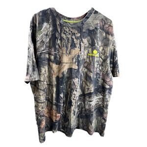 Mossy Oak Mens XL/XG Camo T-Shirt Short Sleeve Outdoor Hunting